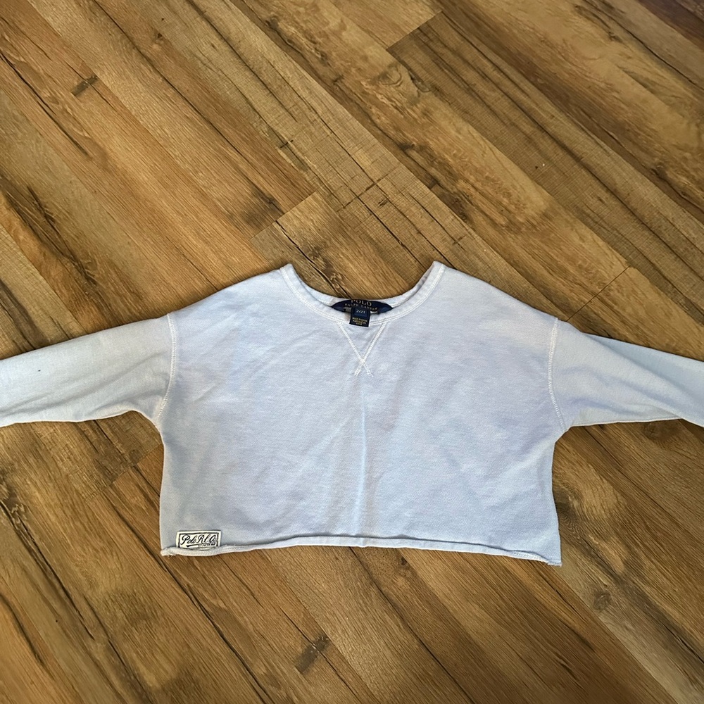 Little girl Polo crop shirt size 2T